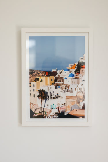 Sun Drenched Santorini • A3 Framed