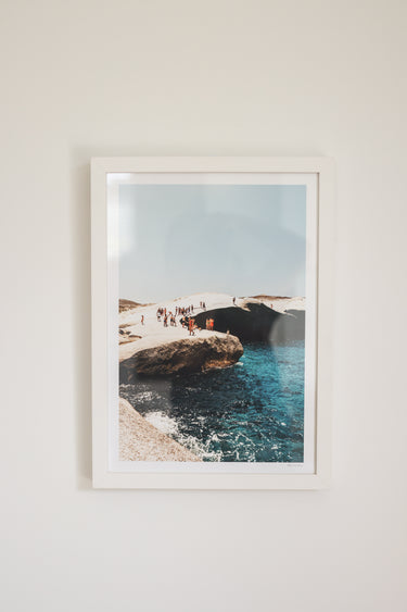 Sarakiniko Summer Splendor - A3 Framed