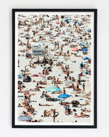 Framed in black