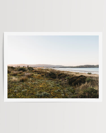 Golden Coastal Stillness