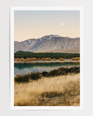 Harvest Moon • Lake Tekapo