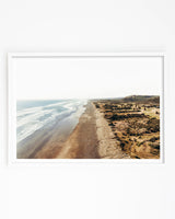 Muriwai Beach Drone Photography Art Print