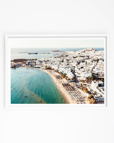 Naxos Beach From Above