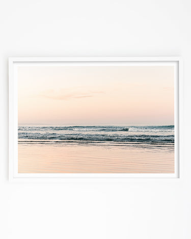 Photography art print of New Brighton Beach in Christchurch at sunrise
