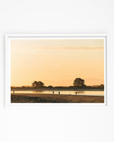 Sunset Photography Art Print of Sumner Beach in Christchurch