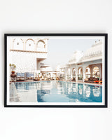 Framed in black