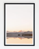 Framed in black