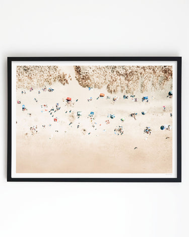 Framed in black
