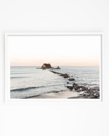 Mangawhai Beach & Sentinel Rock Art Print