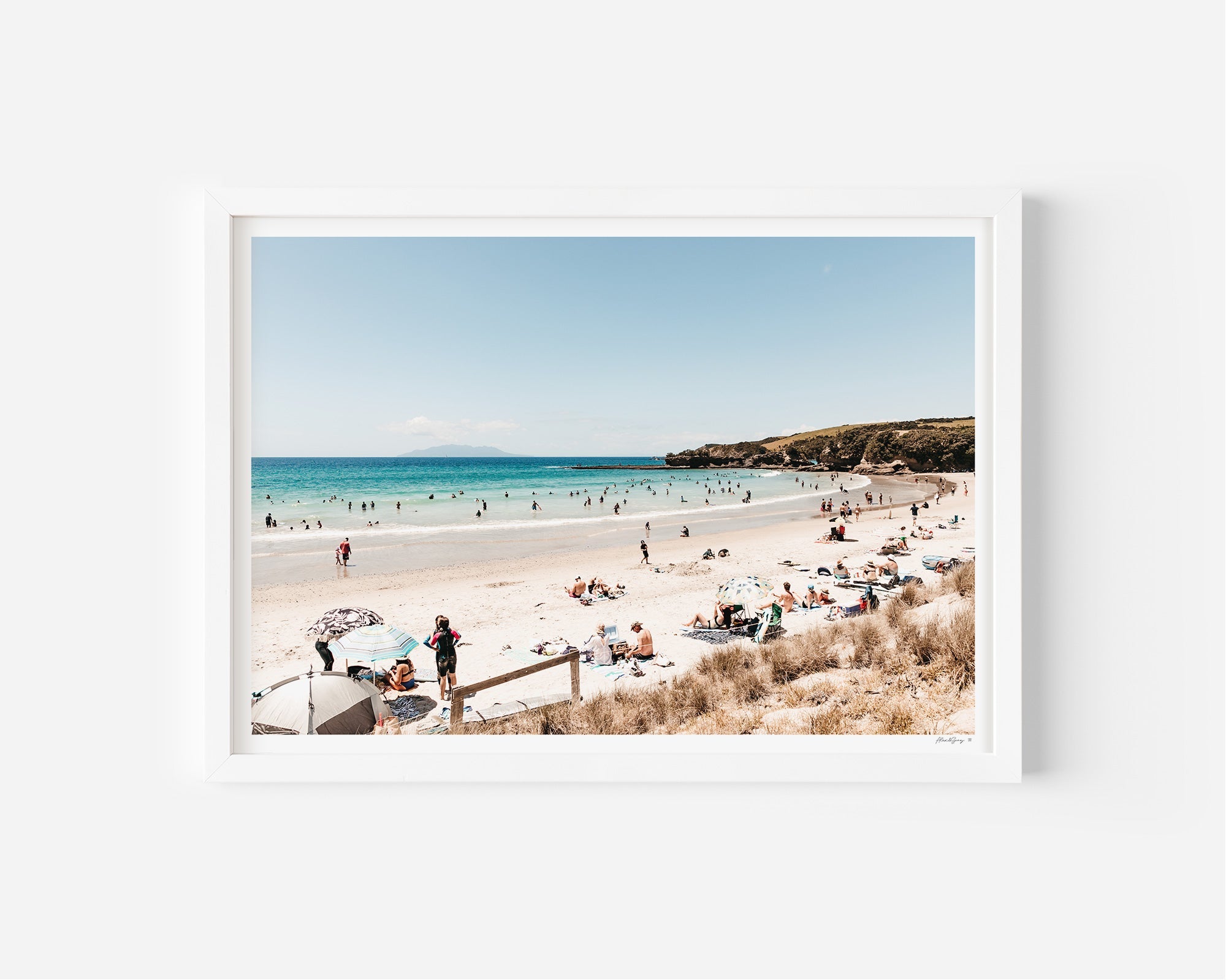 Summer at Tawharanui Beach No.1 - Alex and Sony