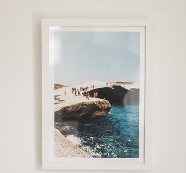 Sarakiniko Summer Splendor - A3 Framed