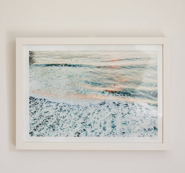 Last Light Piha • A3 Framed
