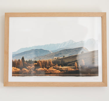 Picturesque View By The Lake • A3 Framed