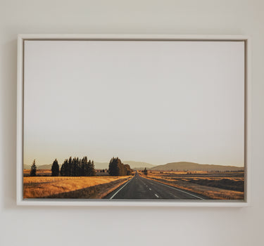 Sun Kissed Roadie • Canvas A2 Framed