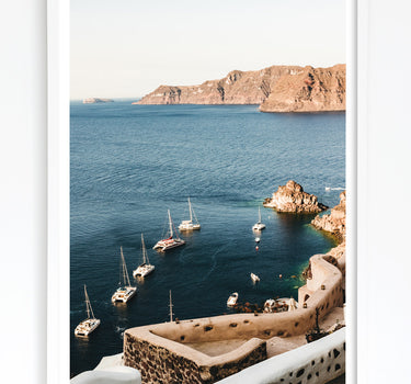 Santorini Coastline