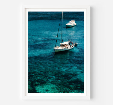 A State of Bliss (Greece) • A3 Framed