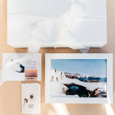 Gift Box - A5 Framed Art Print