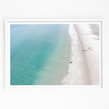 Long Beach Days | Omaha Beach Art Print