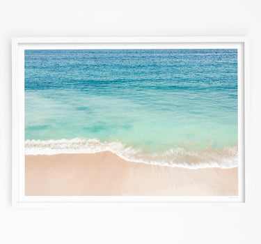 Framed in white 