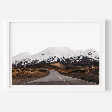 Fine Art Photography print of Mount Ruapehu New Zealand captured by Alex and Sony - NZ Travel and Landscape photographers