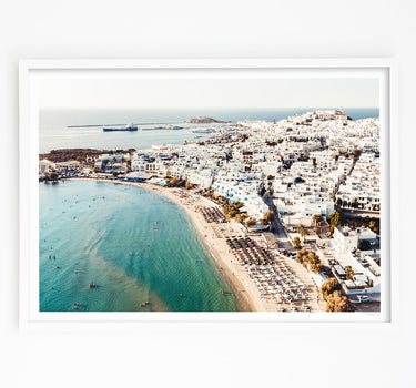 Naxos Beach From Above