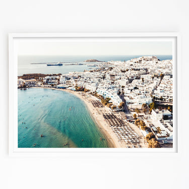 Naxos Beach From Above