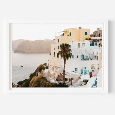 Santorini Island Scene