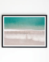 Framed in black