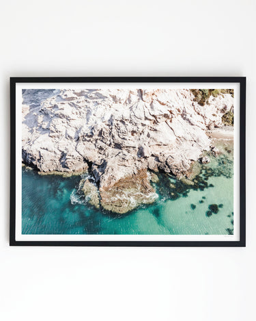 Framed in black
