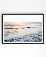 Framed in black