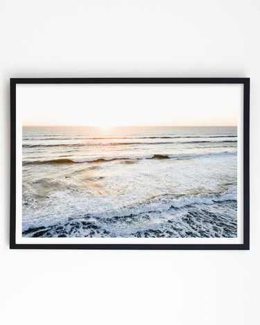Framed in black