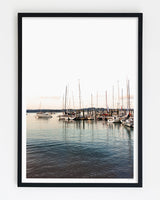 Framed in black