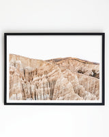 Framed in black
