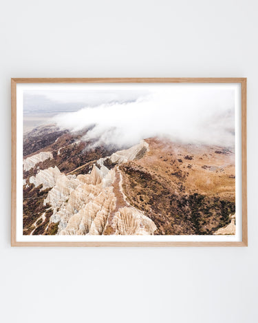 Framed in oak