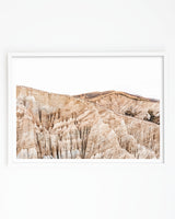Framed in white