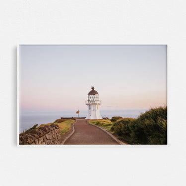 Iconic Cape Reinga Lighthouse | New Zealand Art Print - Alex and Sony