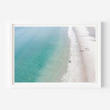 Long Beach Days | Omaha Beach Art Print - Alex and Sony