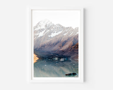 Spectacular Hooker Glacier Lake No.2 • Limited Edition - Alex and Sony