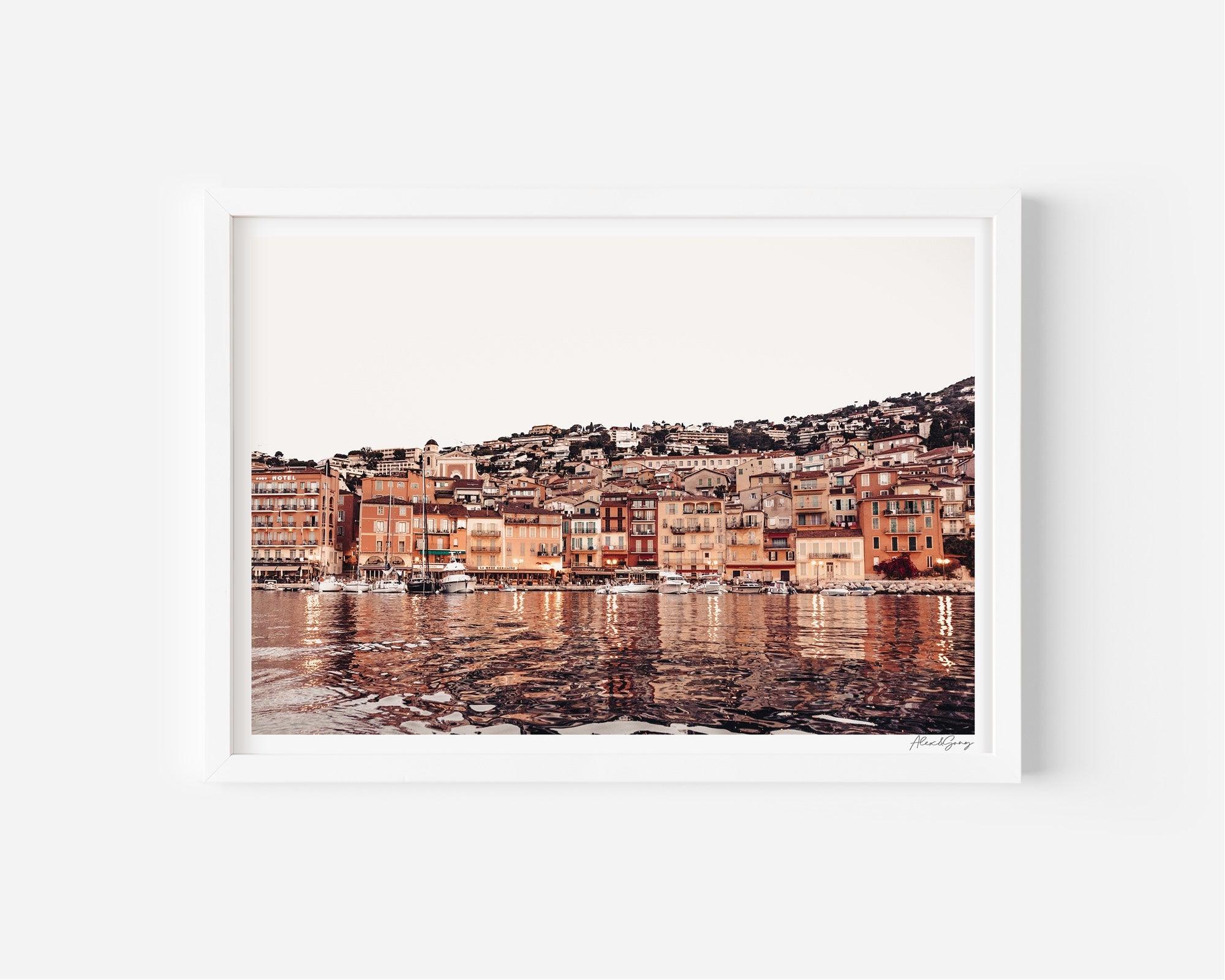 Villefranche-sur-Mer, France - Alex and Sony